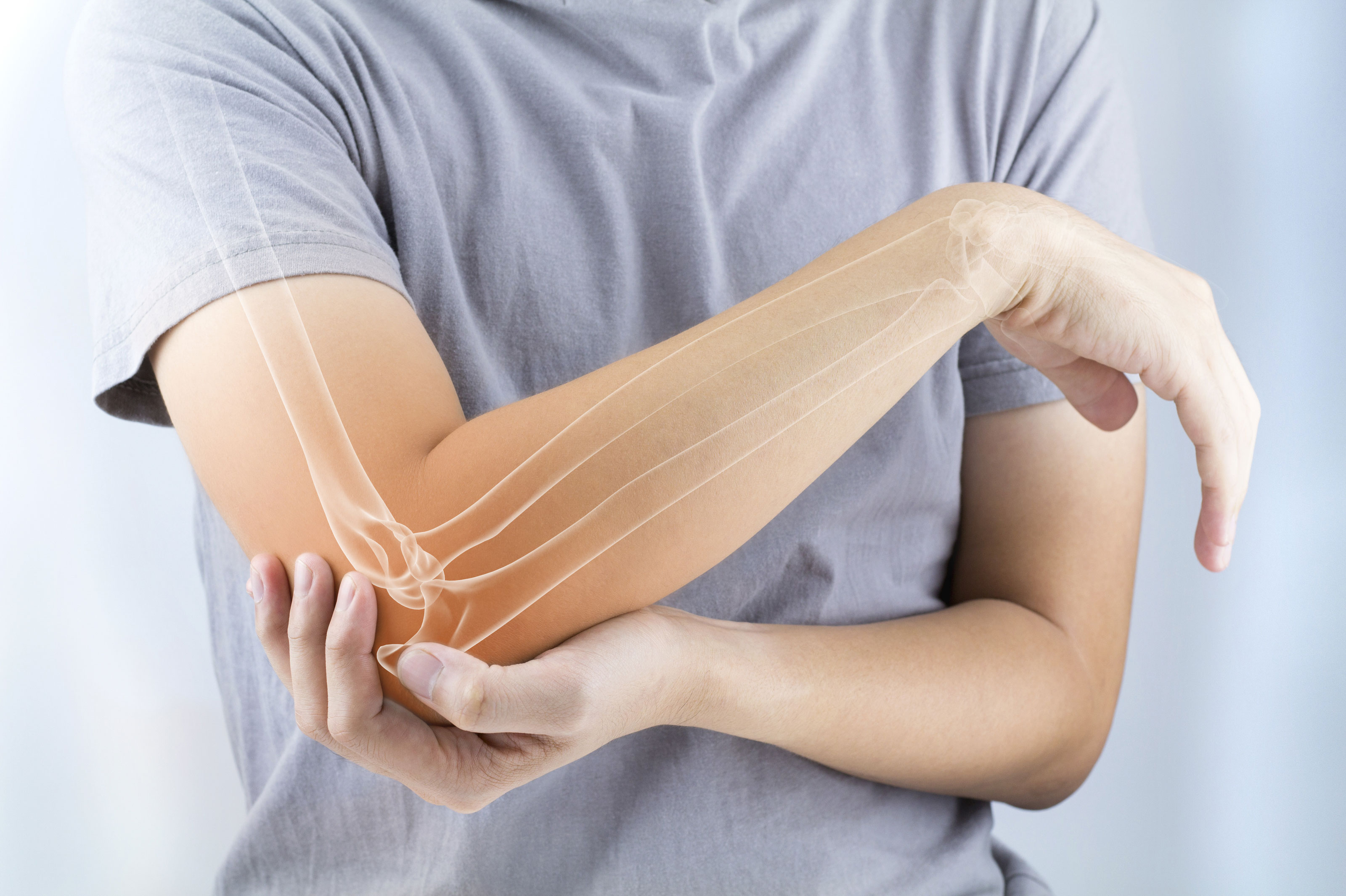 Elbow pain treatment without surgery or pills